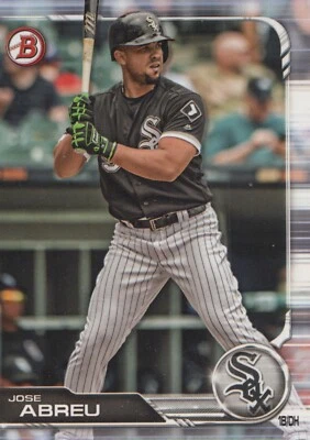2019 Bowman #55 Jose Abreu - Chicago White Sox - {BOX 22 A6} - Image 1 of 4
