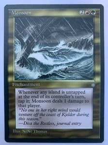MONSOON - MAGIC THE GATHERING - ICE AGE - RARE - Bild 1 von 2