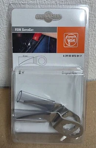 2x FEIN SuperCut Schneidmesser Z-Biegung gewschwungen 45mm Fensterscheiben - Bild 1 von 1