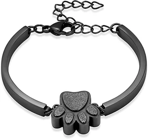 Pet Cremation Jewelry for Ashes for Dog/Cat Ashes Keepsake Urn Bracelet for Wome - Picture 1 of 12