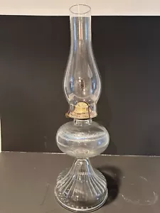 Vintage Glass Oil Lamp - Picture 1 of 2