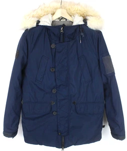 BELLFIELD B Pembrick N Jacket Men's MEDIUM Removable Faux Fur Trim Full Zip - Picture 1 of 15