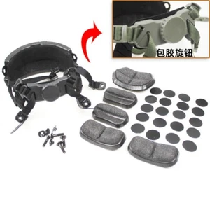 Tactical Helmet Suspension Chin Strap + Sponge Pads for Fast MICH helmet - Picture 1 of 14