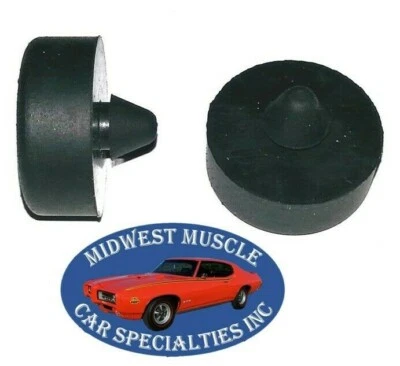 68-81 GM NOSR Correcto de Fábrica Goma Cubierta Tapa Parachoques Parachoques B Foto 1 de 4