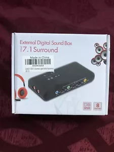 external digital sound box 7.1 Surround 8 Channels New - Picture 1 of 3