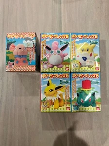 Pokemon Friends Bandai 1998 Japan Mini Plüsch 5 Stück Set RAR - Bild 1 von 2
