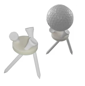 Espositore per palline da golf 3 Tee, supporto, supporto, trofeo, NUOVO - Foto 1 di 5