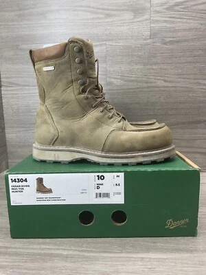Danner Cedar River Moc Toe Waterproof Hunting Boots for Men Timberwolf Sz 10 D - Image 1 of 4