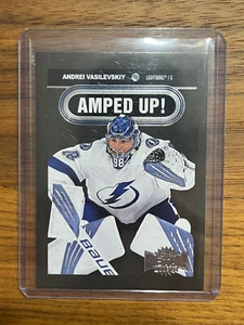 2021-22 Skybox Metal Universe Amped Up #AU-28 Andrei Vasilevskiy - Tampa Bay - Bild 1 von 2