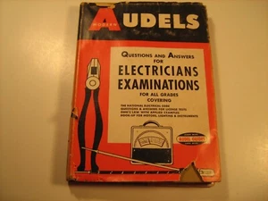 HC MODERN AUDELS Electricians Examinations 1963 14F - Imagen 1 de 4