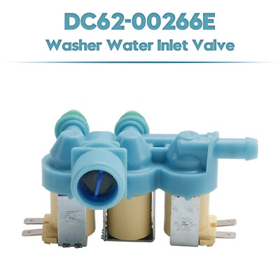 DC62-00266E WasherWater Inlet Valve for Samsung Washer DC62-00311G DC62-00311C B - Image 1 of 4