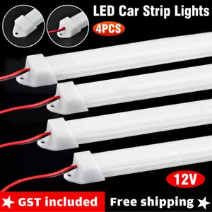 4x LED strip lights Bar Car 12V caravan boat fishing camping light Interior lamp - Picture 1 of 14