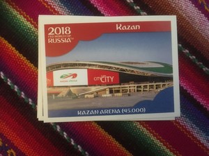 2018 FIFA WORLD CUP RUSSIA SANDWICHES FIGURE NR 10 KAZAN ARENA GREAT!