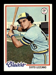 1978 Topps Sixto Lezcano #595 Set Break ID: 647