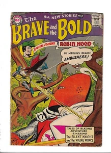 Brave and the Bold # 9 Fair [Silent Knight] DC 10 Cents Issue - Picture 1 of 2