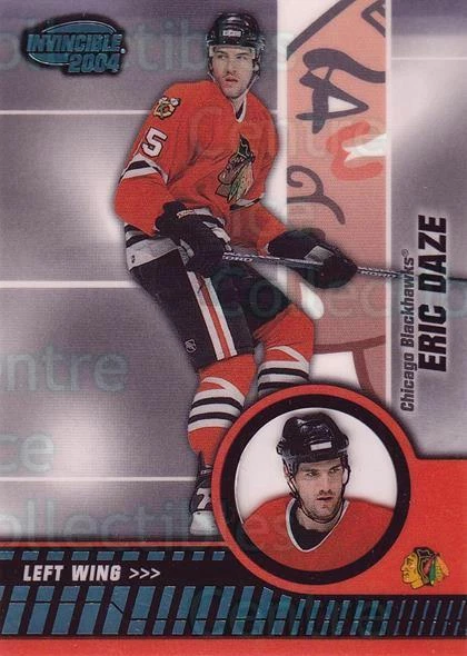 2003-04 Pacific Invincible Blue #17 Eric Daze - Image 1 of 1