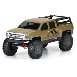Pro-Line 2015 Chevrolet Silverado Unpainted Truck Body (fits 13.9 WB Crawlers) - Picture 1 of 3