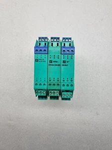 PEPPERL + FUCHS KFD2-CR-Ex1.30-300 TRANSFORMER ISOLATED REPEATER SET OF 3 - Picture 1 of 7