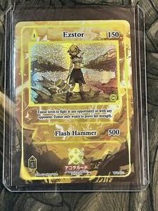 Akora TCG Ezstor Holo Rare Warped Crusaders WC-022 Boxtopper - Picture 1 of 1
