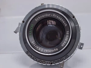 Schneider-Kreuznach Symmar 135mm F5.6 235mm LF 4x5 Convertible Lens *Read* - Picture 1 of 8