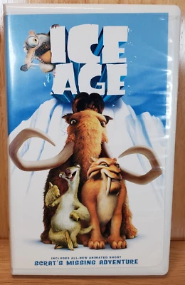 Ice Age VHS Used – Includes Scrat's Missing Adventure Short Film - Image 1 of 4
