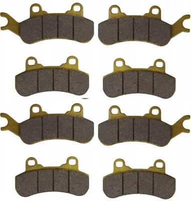 Комплект передних и задних тормозных колодок для Can-Am Defender Max HD7 HD8 HD9 HD10 Pro HD10 - Изображение 1 из 2