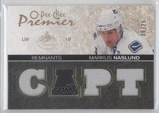 2007-08 O-Pee-Chee Premier Remnants Quad /25 Markus Naslund #PR-MN