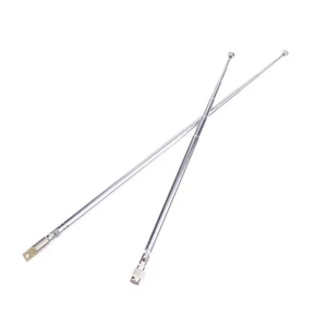 48/64cm 6 Section Full-Channel Am Fm Radio Telescopic Antenna Rotating Aeial - Zdjęcie 1 z 15