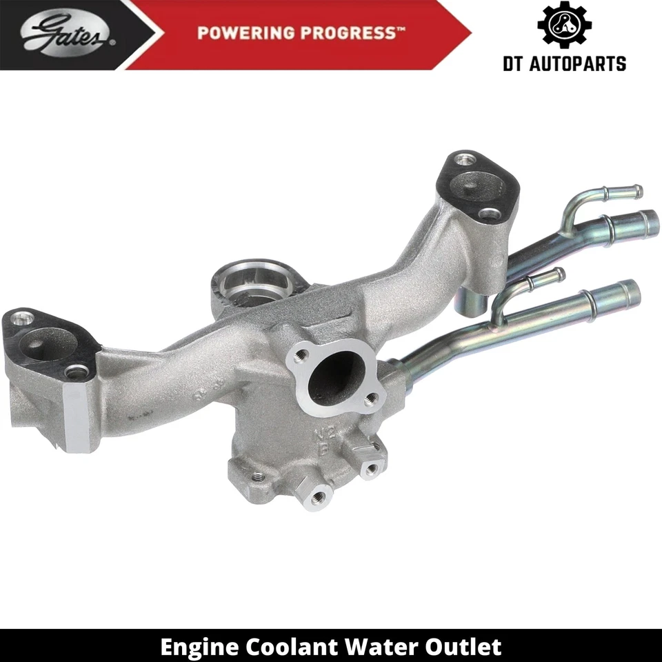 Para Kia Optima 2006-2010 Motor Refrigerante Salida de Agua Termostato Carcasa Puertas Foto 1 de 4