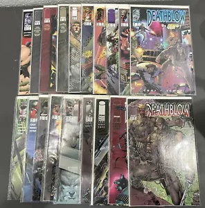 Deathblow lot of 19 (1993) 11-29 Image Comic Books In Sleeves W Cardboard. - Picture 1 of 9