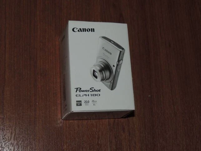 New in Box - Canon PowerShot ELPH 180 20MP Camera - RED - 013803269543 - Image 1 of 1