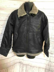 Stefanel Type B-3 Aviation Co Air Force Jacket U.S. Army Style Black Size M - Picture 1 of 7