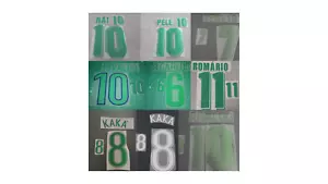 Flocage Brésil divers PELE RAI KAKA ..... Maillot Football patch Brasil BRESIL - Bild 1 von 1