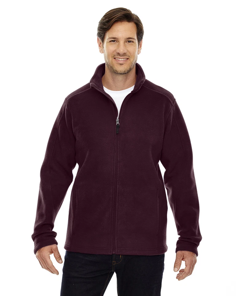 Ash City Core 365 Mens 100% Polyester Journey Fleece BIG 2X-5XL Jacket B-88190 - Image 1 of 1
