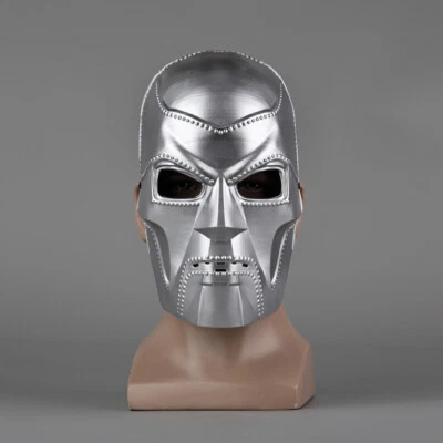 Fantastic Four Dr Victor Doom Mask Superhero Face Masks Halloween Props Plastic - Image 1 of 4