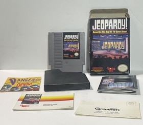 Jeopardy! (Nintendo Entertainment System, 1987)NES CIB Complete In Box