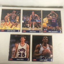 NBA Hoops 8x10 Action Photos Team Set 2 Cleveland Cavaliers Cavs Daugherty Nance