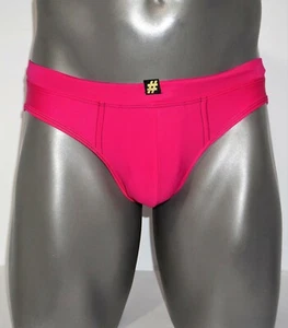 NEW MEN'S PINK SWIM BRIEF (LARGE) - Picture 1 of 4