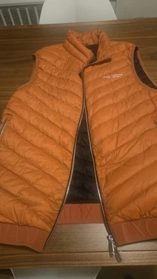 NEW AX Armani Exchange Down Terracota Zip Up Puffer Vest Men's M - Image 1 of 4