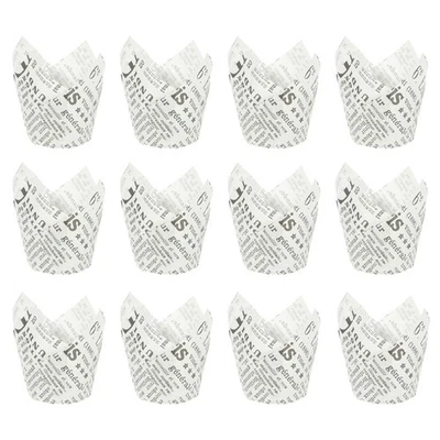  50 Pcs Cupcake Liners Zum Backen Kuchenbecher Papierbackförmchen Für Cupcakes - Bild 1 von 4