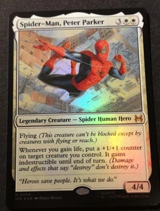 Spider-Man, Peter Parker - Foil - SPE - MTG - EN - NM - 0004 - Picture 1 of 1