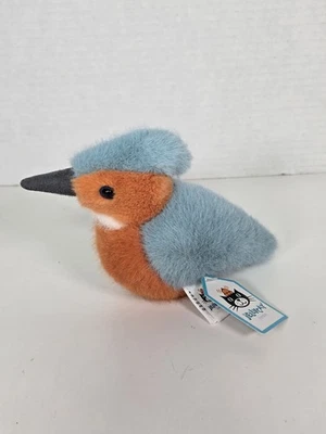Jellycat BIRDLING KINGFISHER Used w/ Tag King Fisher RETIRED Collectible Bird - Image 1 of 4