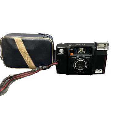 TESTED Vintage Minolta Talker Auto Focus 35mm f/2.8 - Talks!!  With Carrying Bag - Image 1 of 4