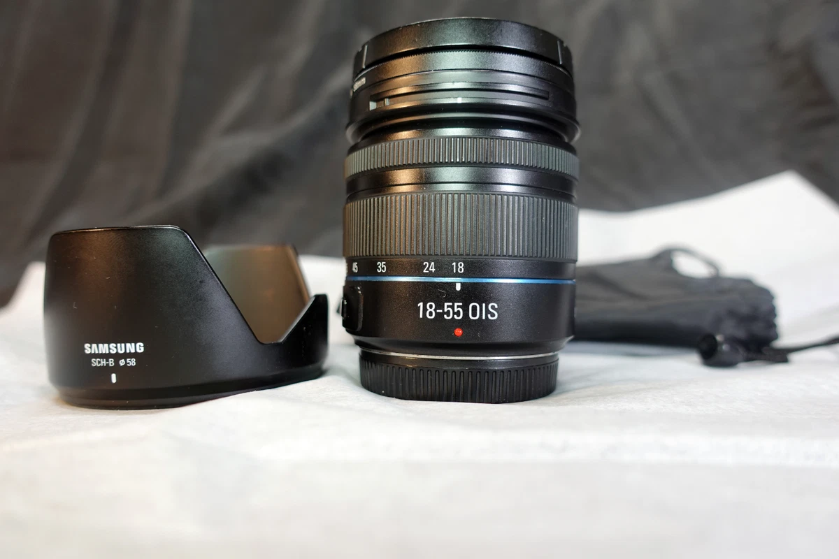 Samsung NX 18-55mm Focal Camera Lenses f/3.5-5.6 Maximum Aperture