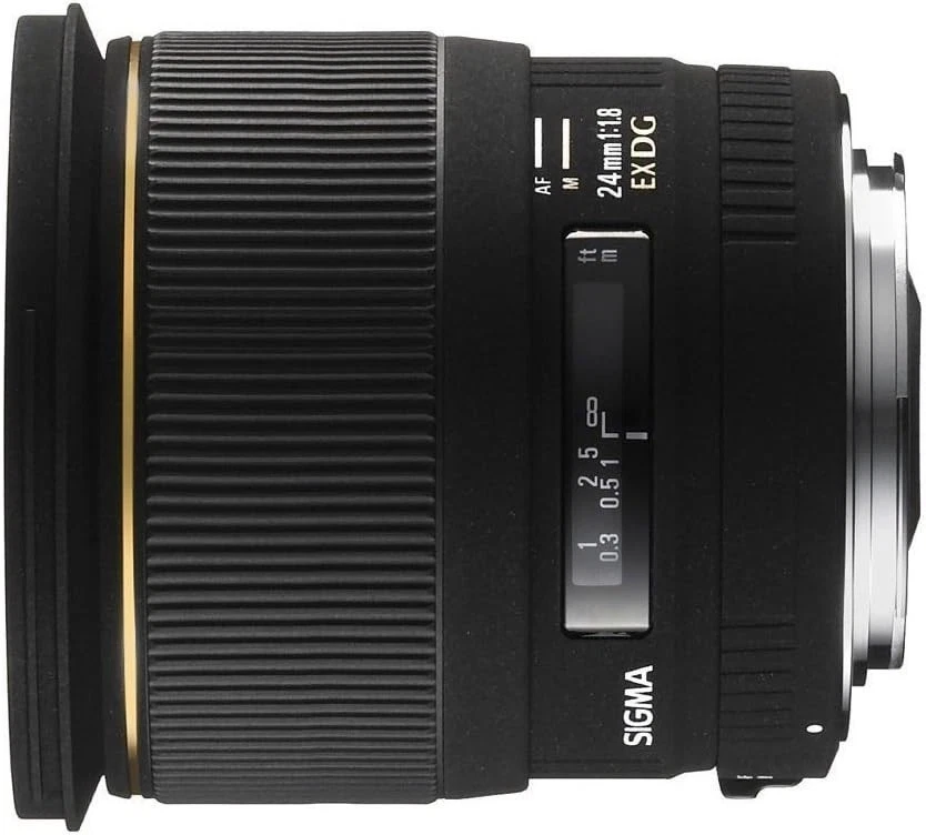 SIGMA Single Focus Wide Angle Lens 24mm F1.8 EX DG ASPHERICAL MACRO - Image 1 of 1