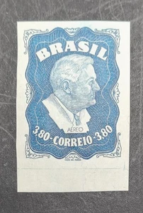 Brasil 1949 Roosevelt   Imperf  Fresh Clean Mounted Mint As Picture  - Picture 1 of 2