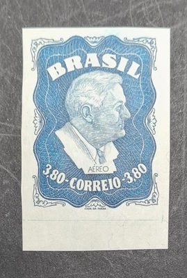 Brasil 1949 Roosevelt   Imperf  Fresh Clean Mounted Mint As Picture  - Image 1 of 2