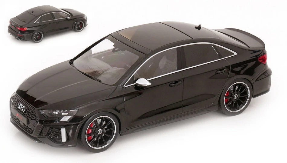 AUDI RS3 LIMOUSINE 2022 BLACK IXO FOR MCG 1:18 - Immagine 1 di 1
