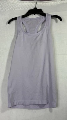 LULULEMON Swiftly Tech 2.0 背心女式薰衣草尺寸 4 腰长。 — 第 1/4 张图片