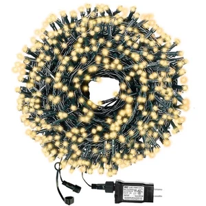 300LED Christmas String Lights Outdoor Waterproof 105FT UL Certified with End... - Bild 1 von 8